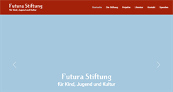 Desktop Screenshot of futura-stiftung.de